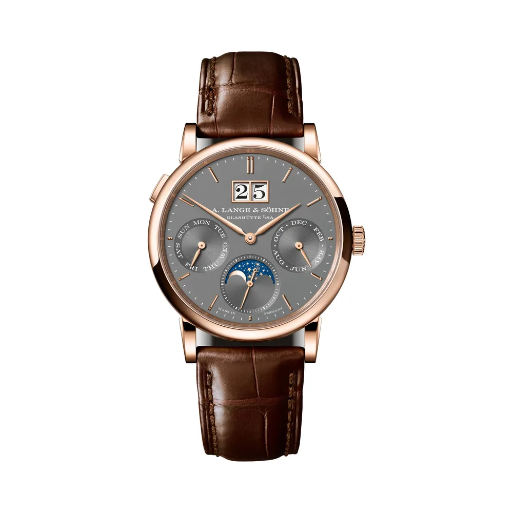 A. Lange & Söhne Langematik, 18-carat pink gold, 37 mm