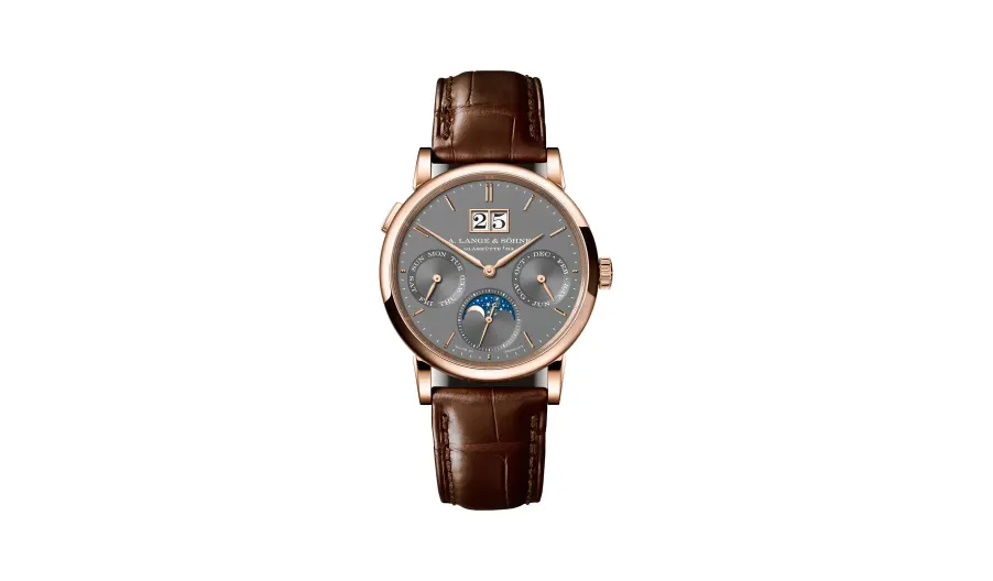 A. Lange & Söhne Langematik, 18-carat pink gold, 37 mm