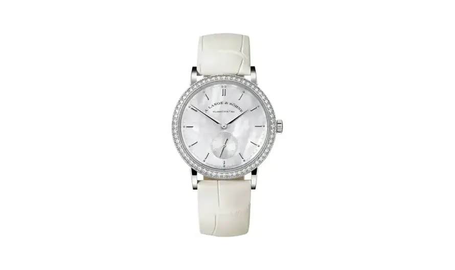 A. Lange & Söhne Saxonia, 18-carat white gold, 35 mm