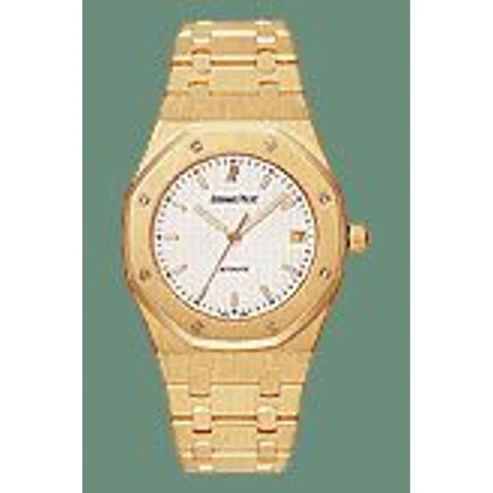 Audemars Piguet Royal Oak 14790 Date Yellow Gold / White