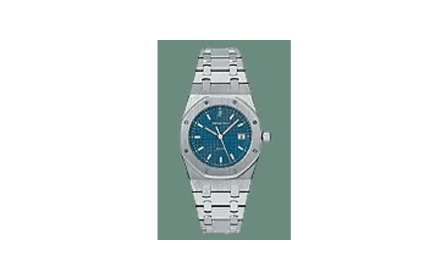 Audemars Piguet Royal Oak 15000 Date Stainless Steel / Blue