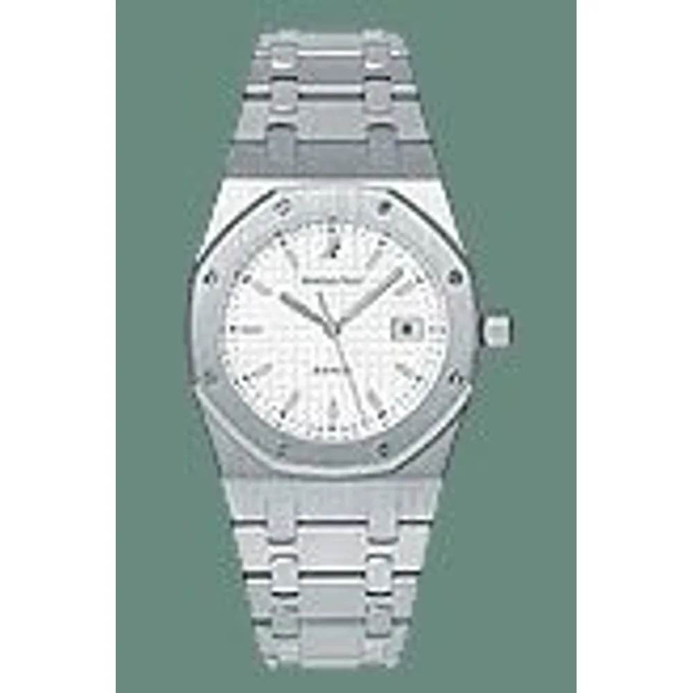 Audemars Piguet Royal Oak 15000 Date Stainless Steel / White