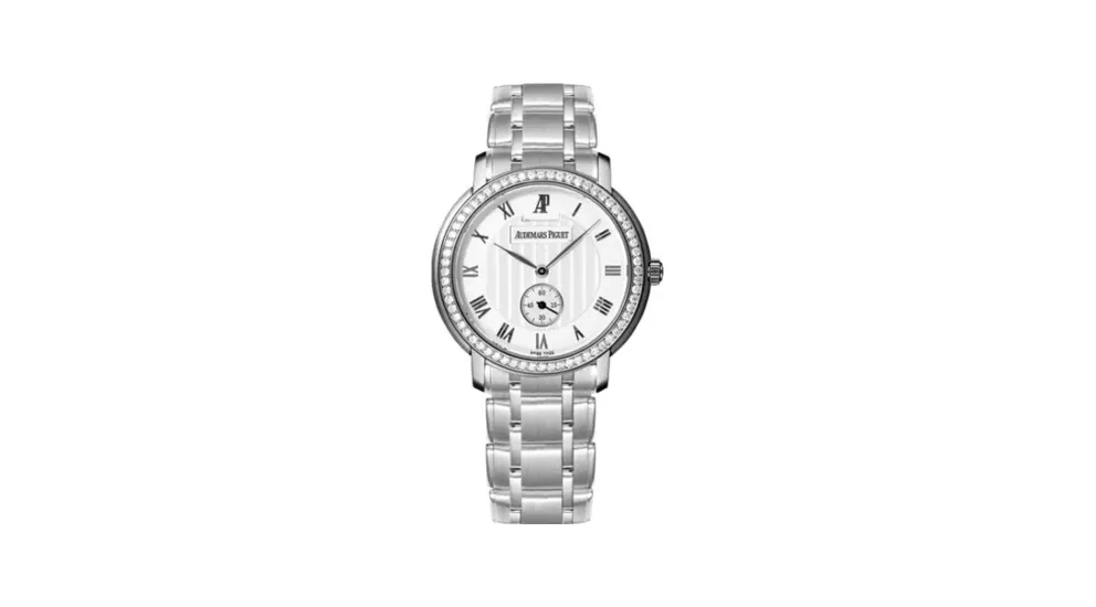 Audemars Piguet Jules Audemars Small Seconds White Gold / Diamond / Silver / Bracelet