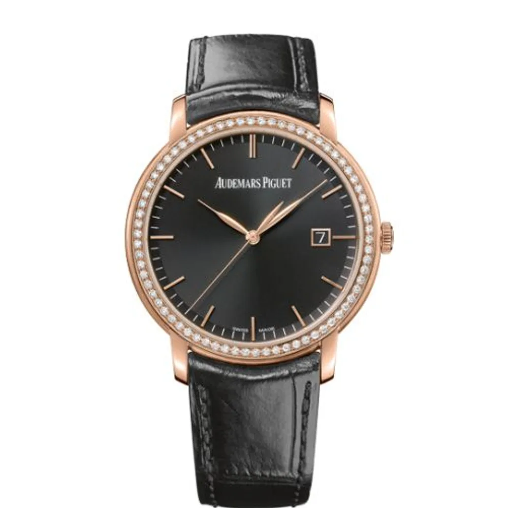 Audemars Piguet Jules Audemars Selfwinding Pink Gold / Diamond / Black