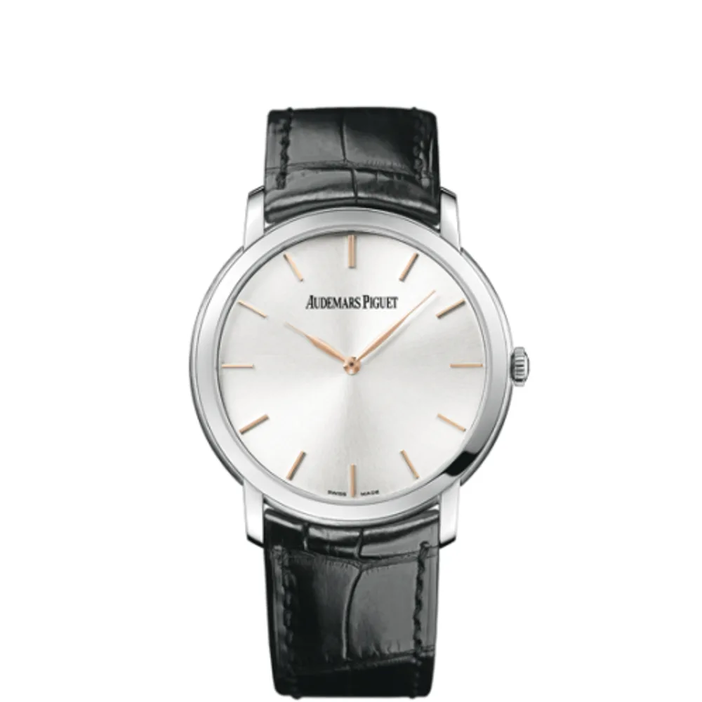Audemars Piguet Jules Audemars 15180 Extra-Thin White Gold / Silver