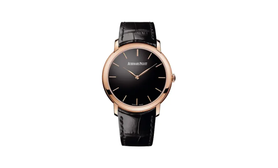 Audemars Piguet Jules Audemars 15180 Extra-Thin Pink Gold / Black