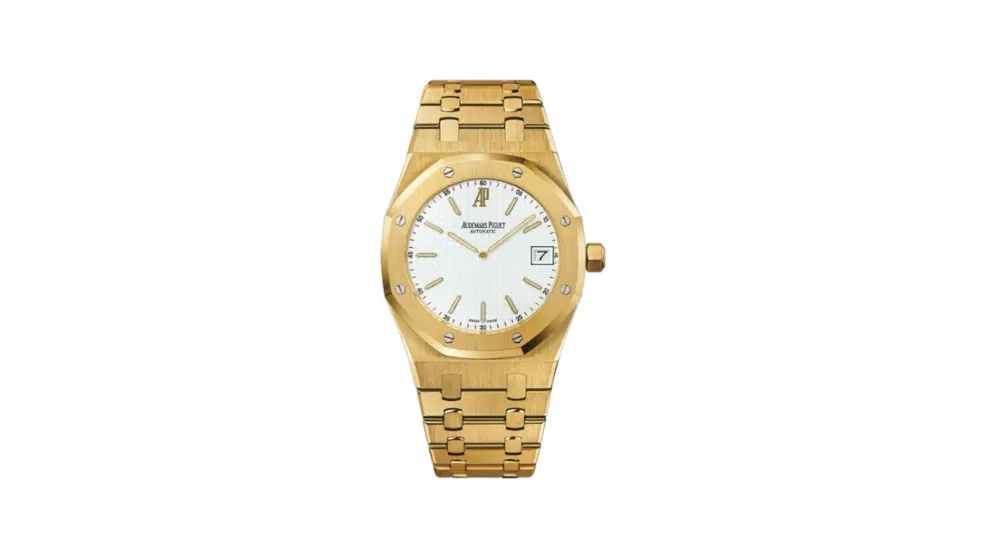 Audemars Piguet Royal Oak Extra-Thin Yellow Gold / Silver