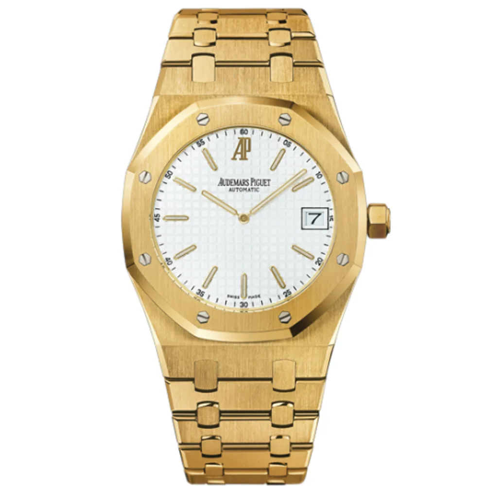 Audemars Piguet Royal Oak Extra-Thin Yellow Gold / Silver