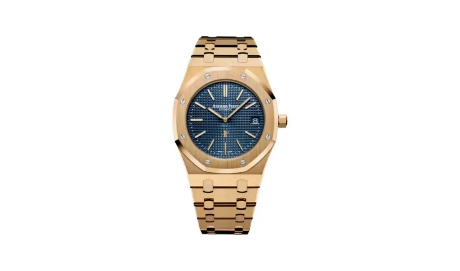 Audemars Piguet Royal Oak Extra-Thin Yellow Gold / Blue
