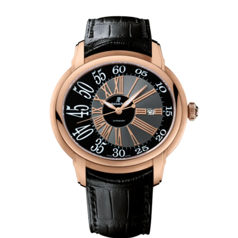 Audemars Piguet Millenary Self-Winding Pink Gold / Black