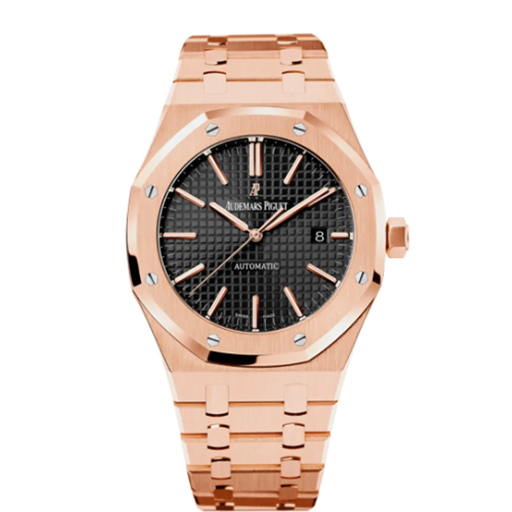 Audemars Piguet Royal Oak 15400 Pink Gold / Black