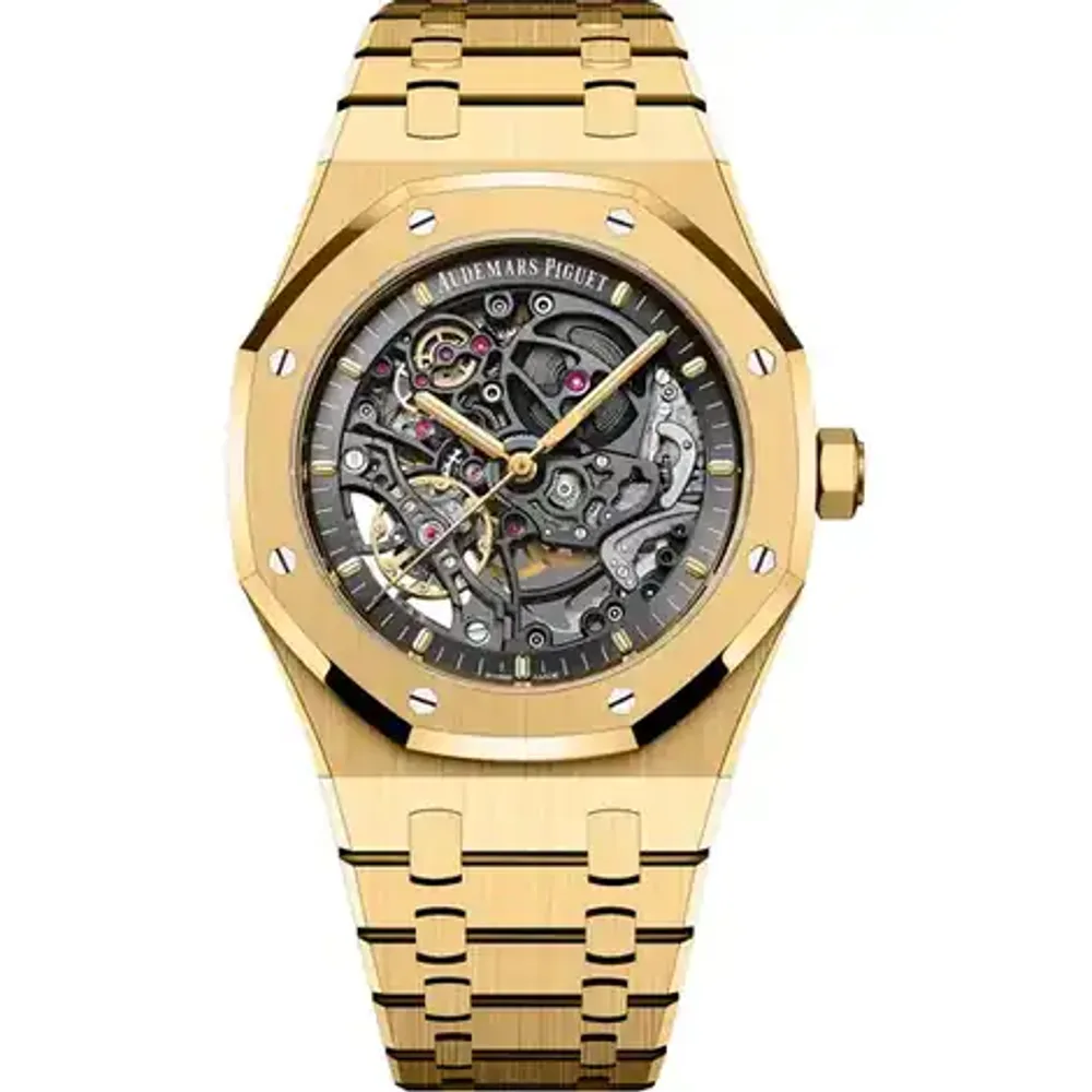 Audemars Piguet Royal Oak Double Balance Wheel Openworked, 18-carat yellow gold · 41 mm
