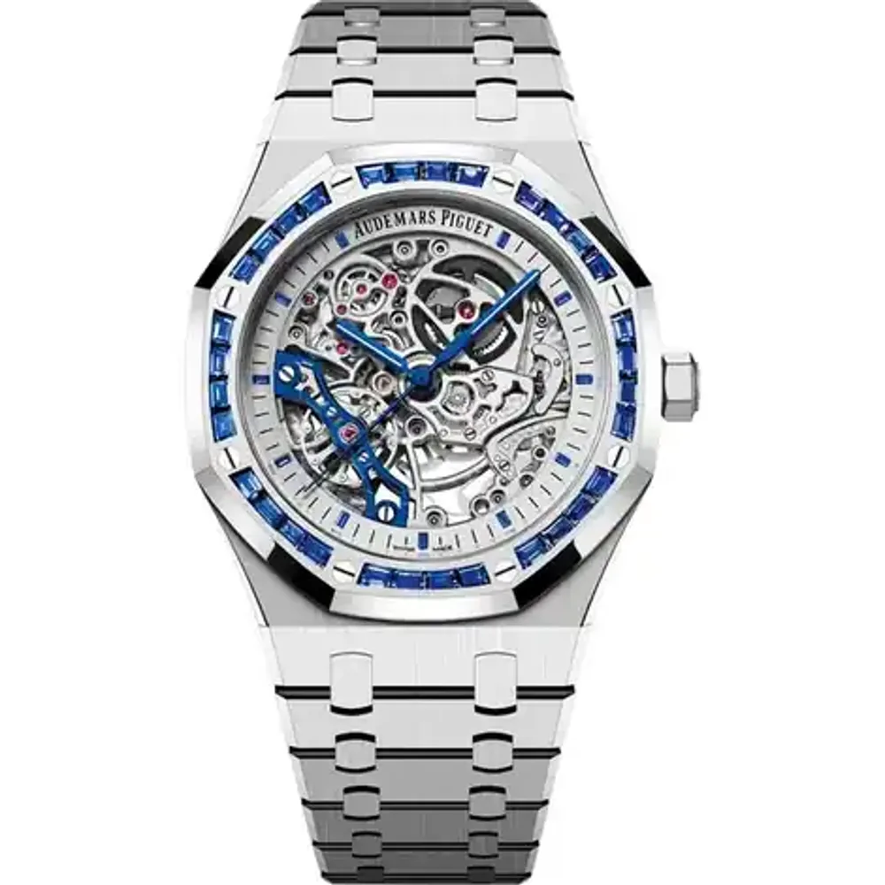 Audemars Piguet Royal Oak Double Balance Wheel Openworked, 18-carat white gold · 41 mm