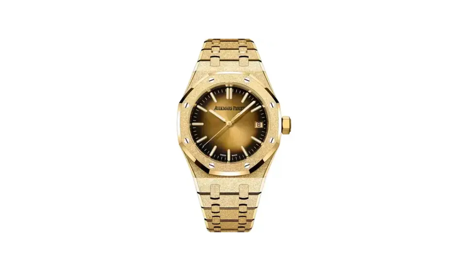 Audemars Piguet Royal Oak Frosted Gold Selfwinding, 18-carat yellow gold · 37 mm