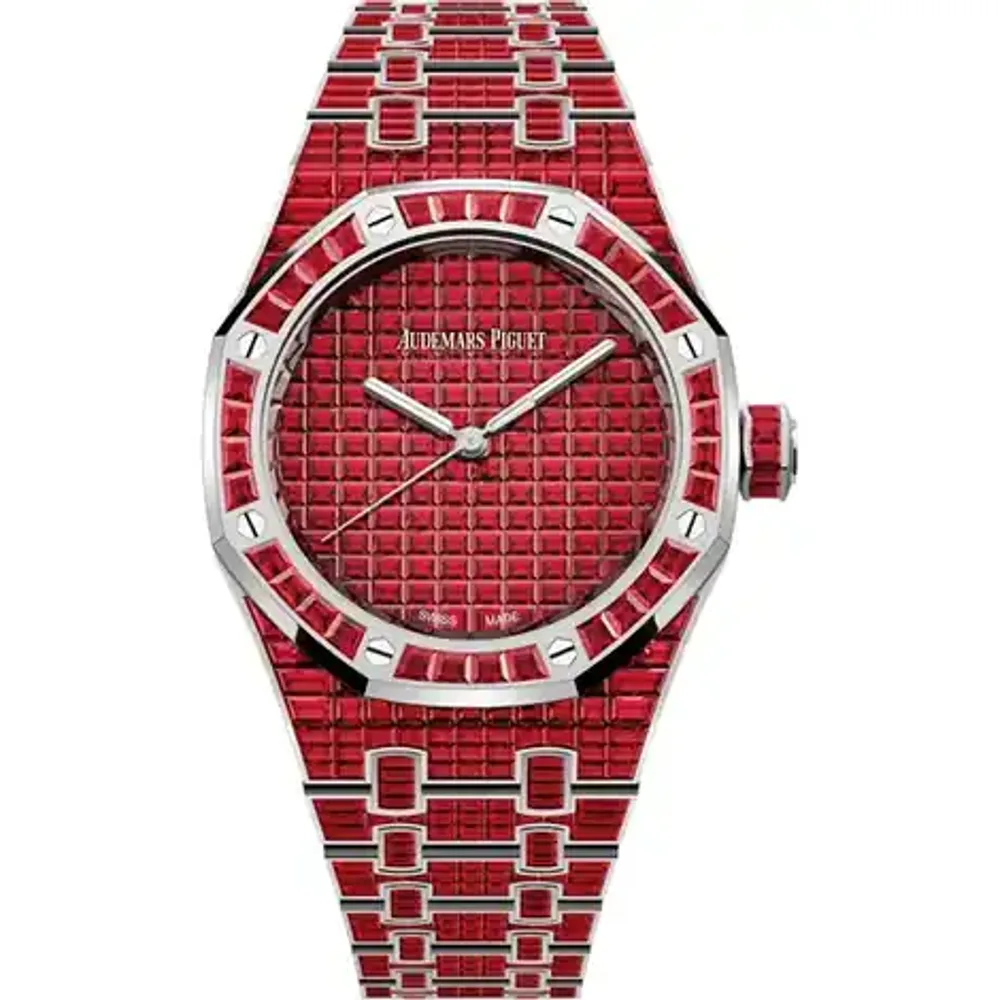 Audemars Piguet Royal Oak Selfwinding Ruby "50ᵀᴴ Anniversary", 18-carat white gold · 37 mm