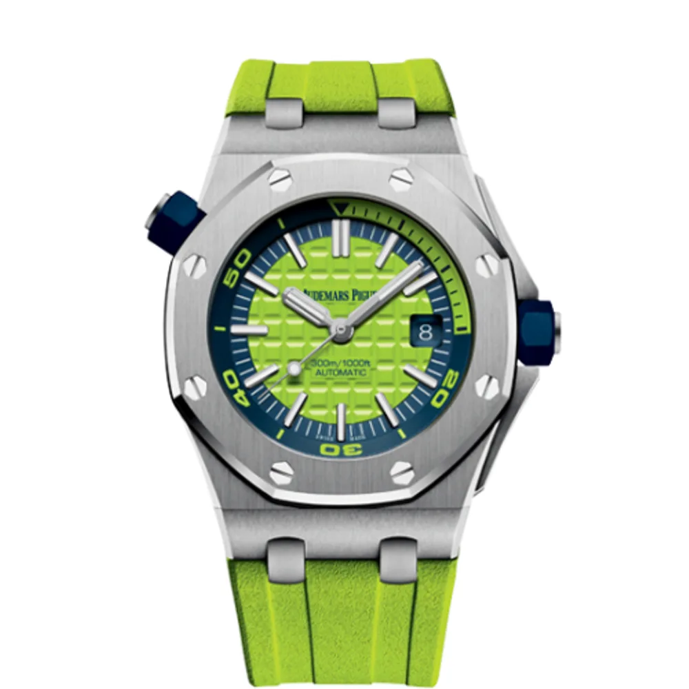 Audemars Piguet Royal Oak Offshore Diver Stainless Steel / Green