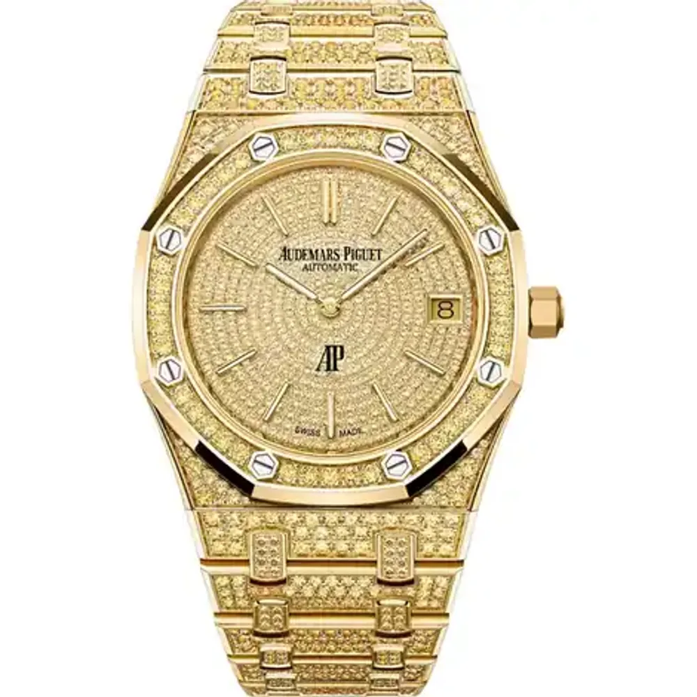 Audemars Piguet Royal Oak “Jumbo” Extra-Thin, 18-carat yellow gold · 39 mm