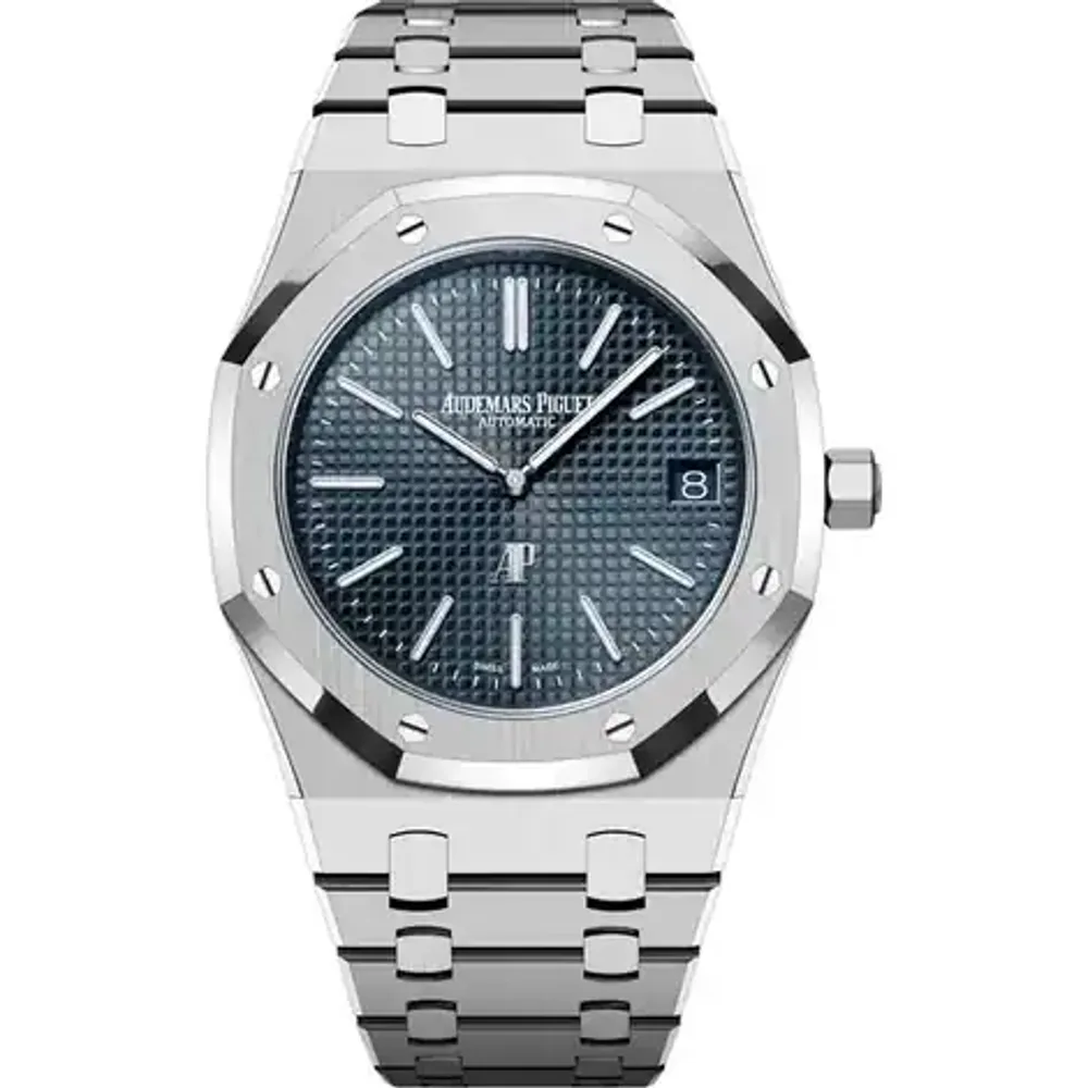 Audemars Piguet Royal Oak "Jumbo" Extra-Thin "50ᵀᴴ Anniversary", Stainless steel · 39 mm
