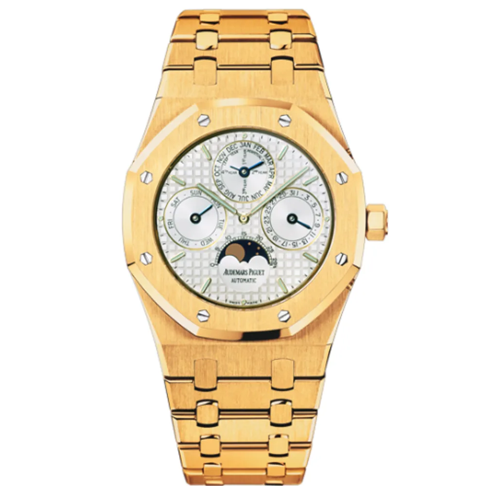 Audemars Piguet Royal Oak Perpetual Calendar Yellow Gold / Silver