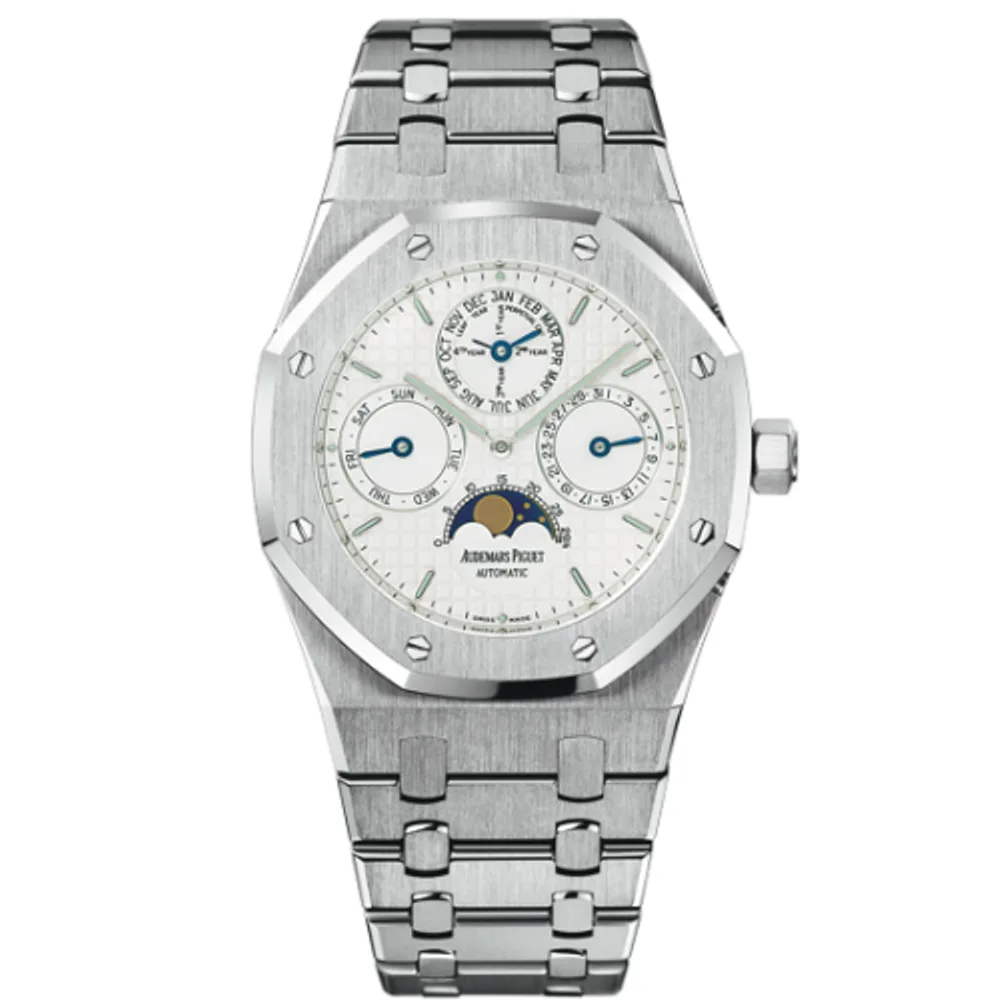 Audemars Piguet Royal Oak Perpetual Calendar Stainless Steel / Silver