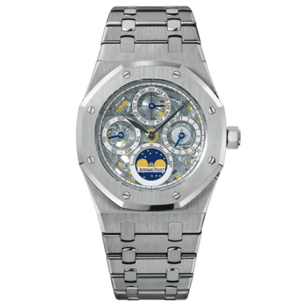 Audemars Piguet Royal Oak Perpetual Calendar Openworked Platinum