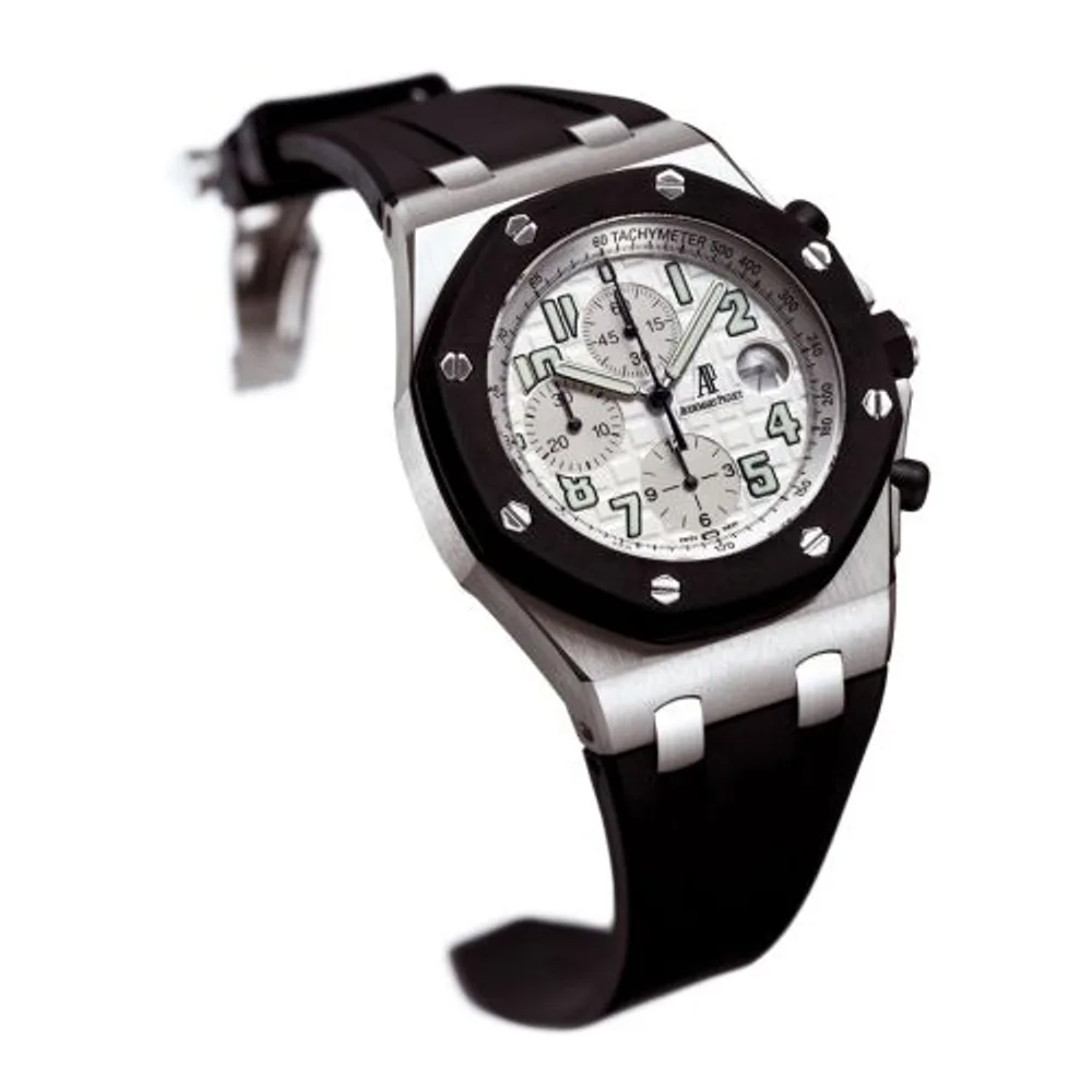 Audemars Piguet Royal Oak OffShore 25940 Chronograph Rubberclad Stainless Steel / Silver