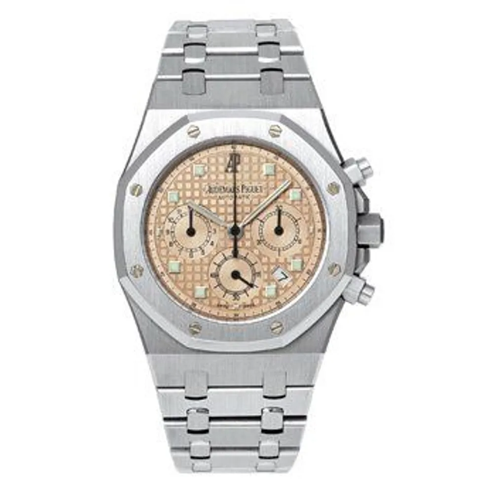 Audemars Piguet Royal Oak 25960 Chronograph White Gold / Salmon