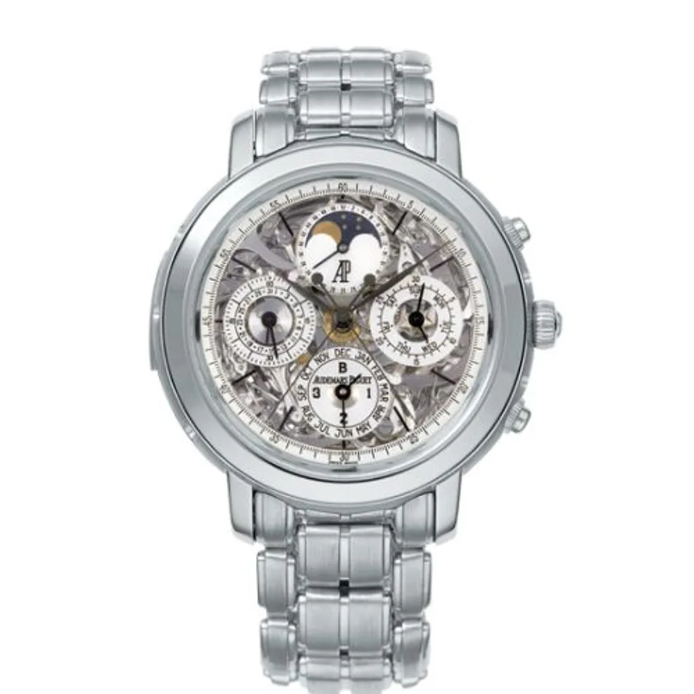 Audemars Piguet Jules Audemars 26023 Grande Complication Platinum / Sapphire / Bracelet