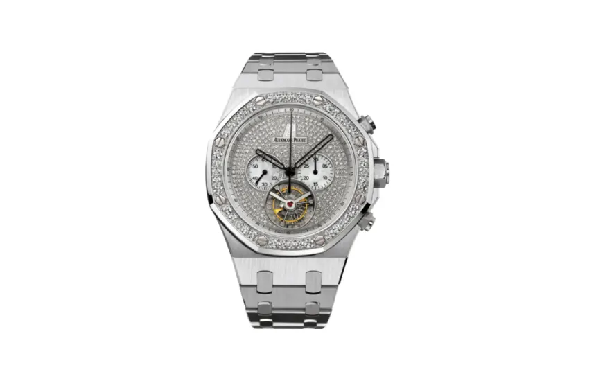 Audemars Piguet Royal Oak Tourbillon Chronograph White Gold / Diamond