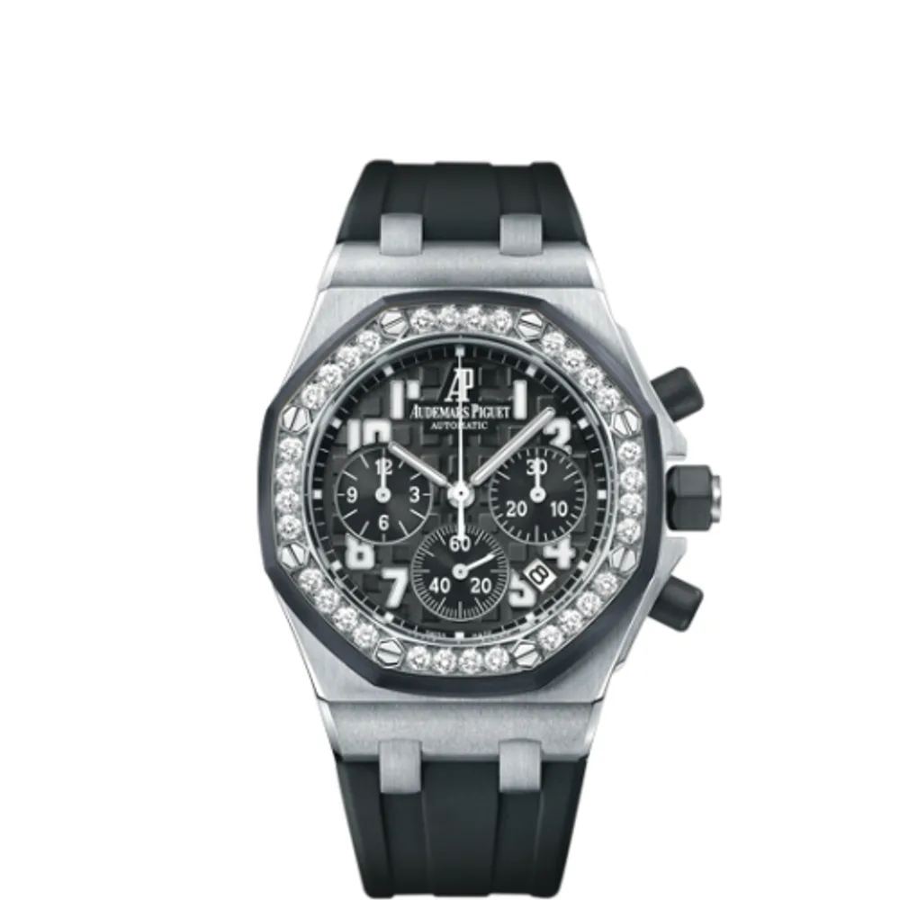 Audemars Piguet Royal Oak OffShore 26048 Lady Chronograph Stainless Steel / Black
