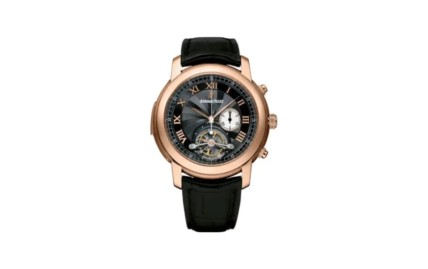 Audemars Piguet Jules Audemars Minute Repeater Tourbillon Chronograph Pink Gold / Black
