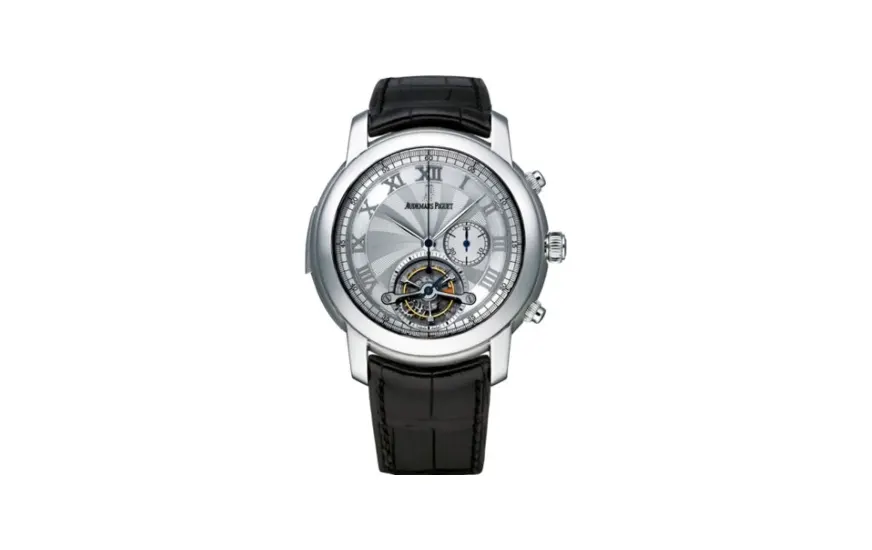 Audemars Piguet Jules Audemars Minute Repeater Tourbillon Chronograph Platinum / Silver