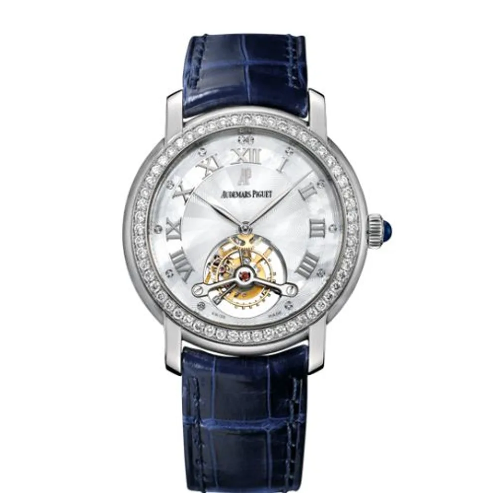 Audemars Piguet Jules Audemars Tourbillon White Gold / Diamond / MOP
