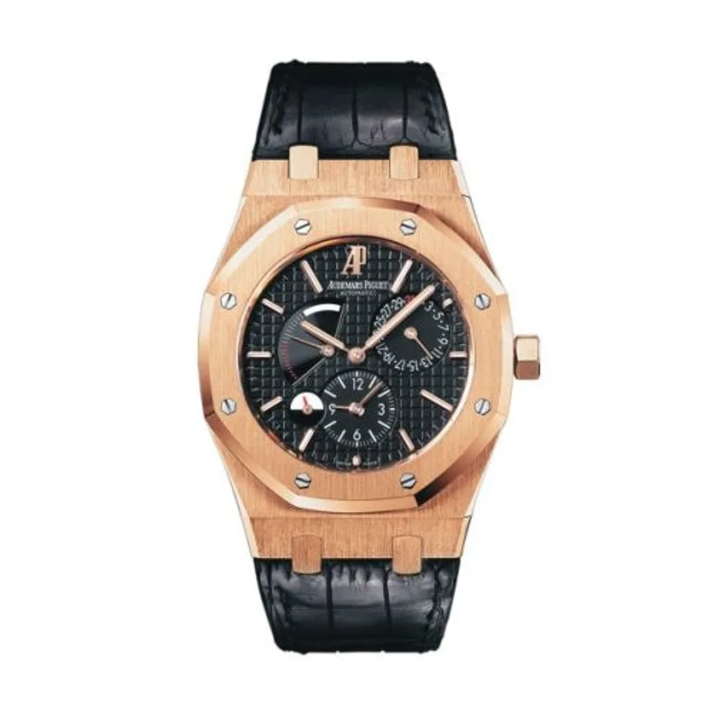 Audemars Piguet Royal Oak 26120 Dual Time Pink Gold / Black