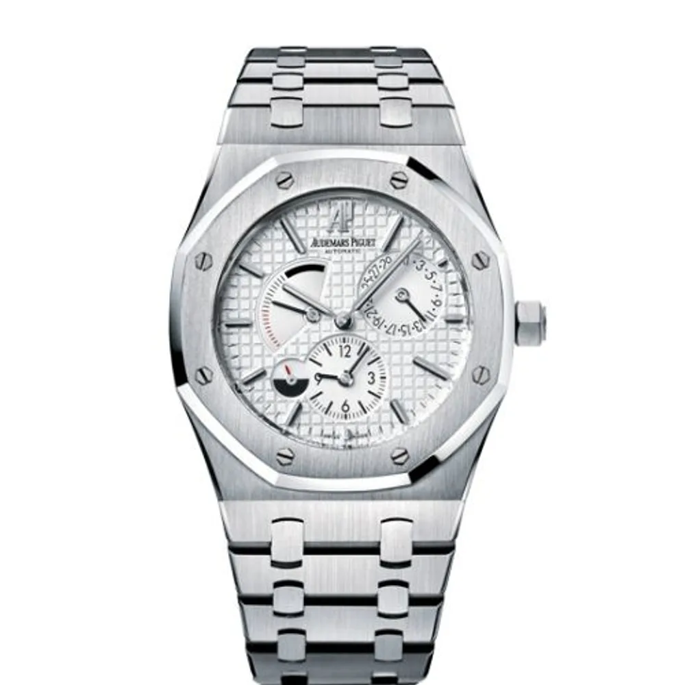 Audemars Piguet Royal Oak Dual Time Stainless Steel / Silver