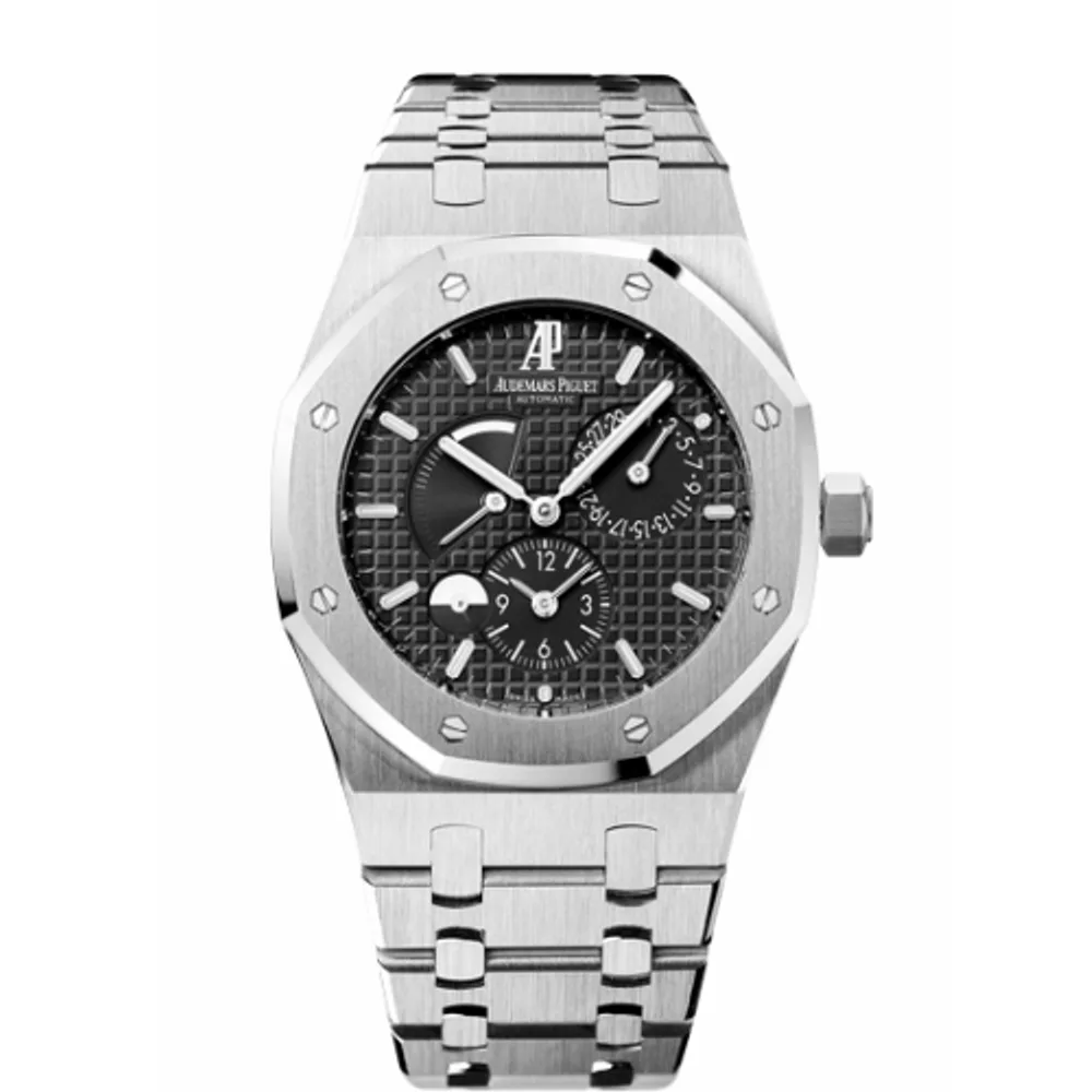 Audemars Piguet Royal Oak Dual Time Stainless Steel / Black