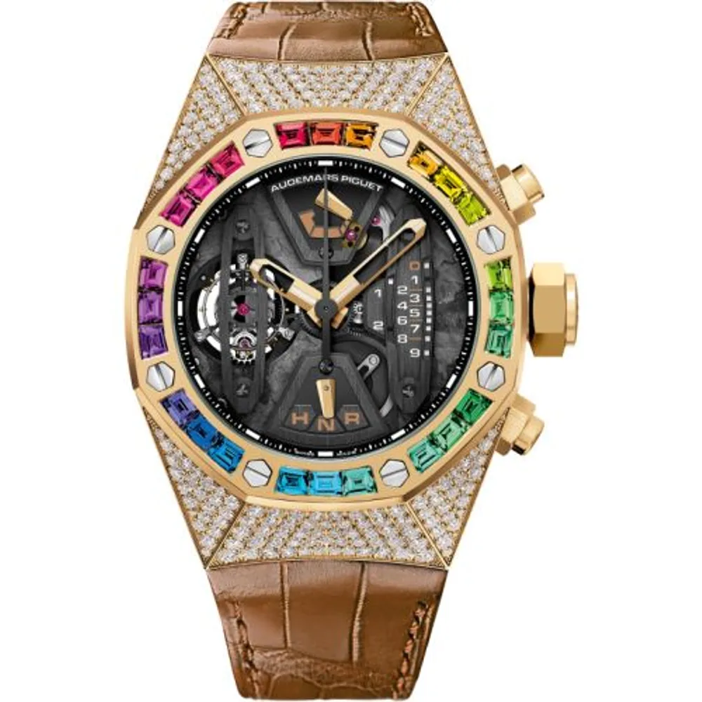 Audemars Piguet Royal Oak Concept Tourbillon Chronograph Yellow Gold / Rainbow