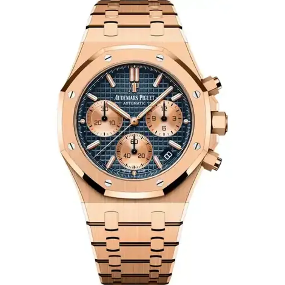 Audemars Piguet Royal Oak Selfwinding Chronograph, 18-carat pink gold · 41 mm