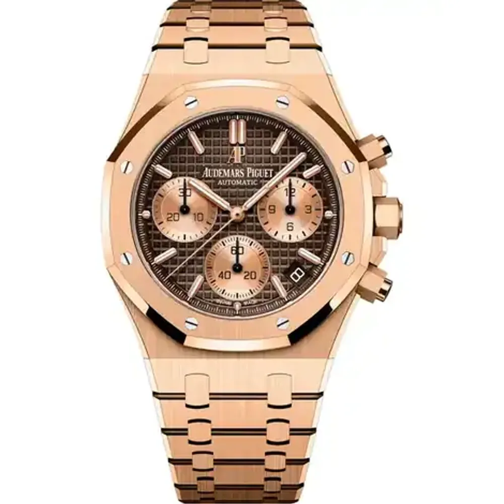 Audemars Piguet Royal Oak Selfwinding Chronograph, 18-carat pink gold · 41 mm