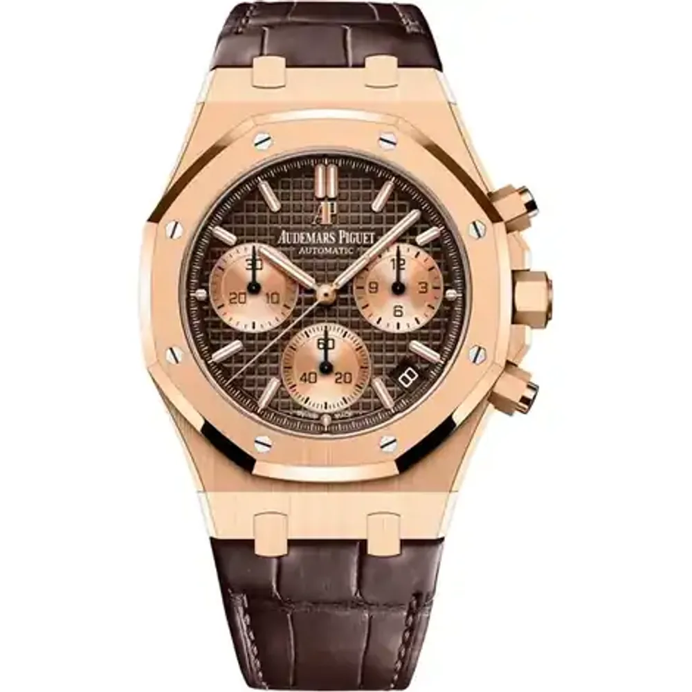 Audemars Piguet Royal Oak Selfwinding Chronograph, 18-carat pink gold · 41 mm