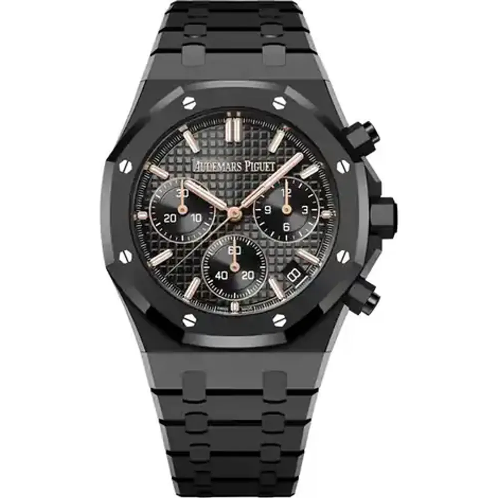 Audemars Piguet Royal Oak Selfwinding Chronograph "50ᵀᴴ Anniversary", Black ceramic · 41 mm
