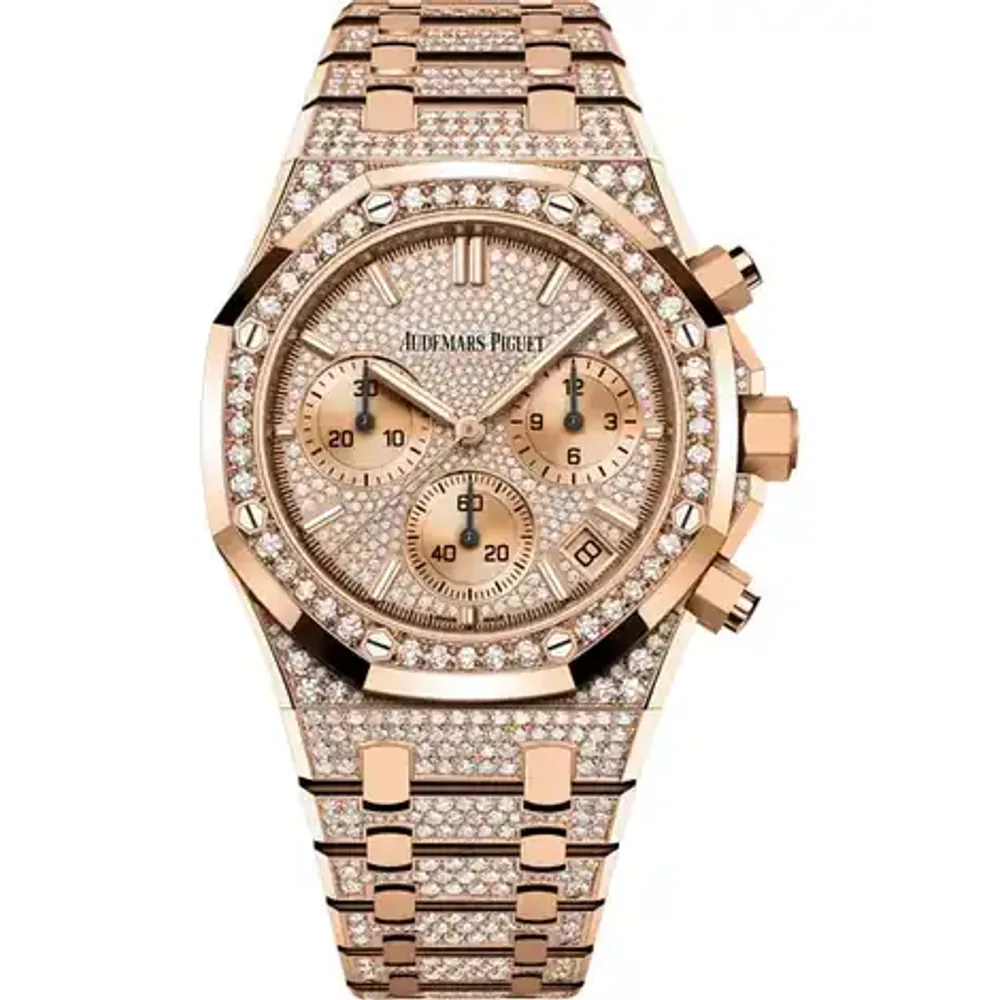 Audemars Piguet Royal Oak Selfwinding Chronograph, 18-carat pink gold · 41 mm