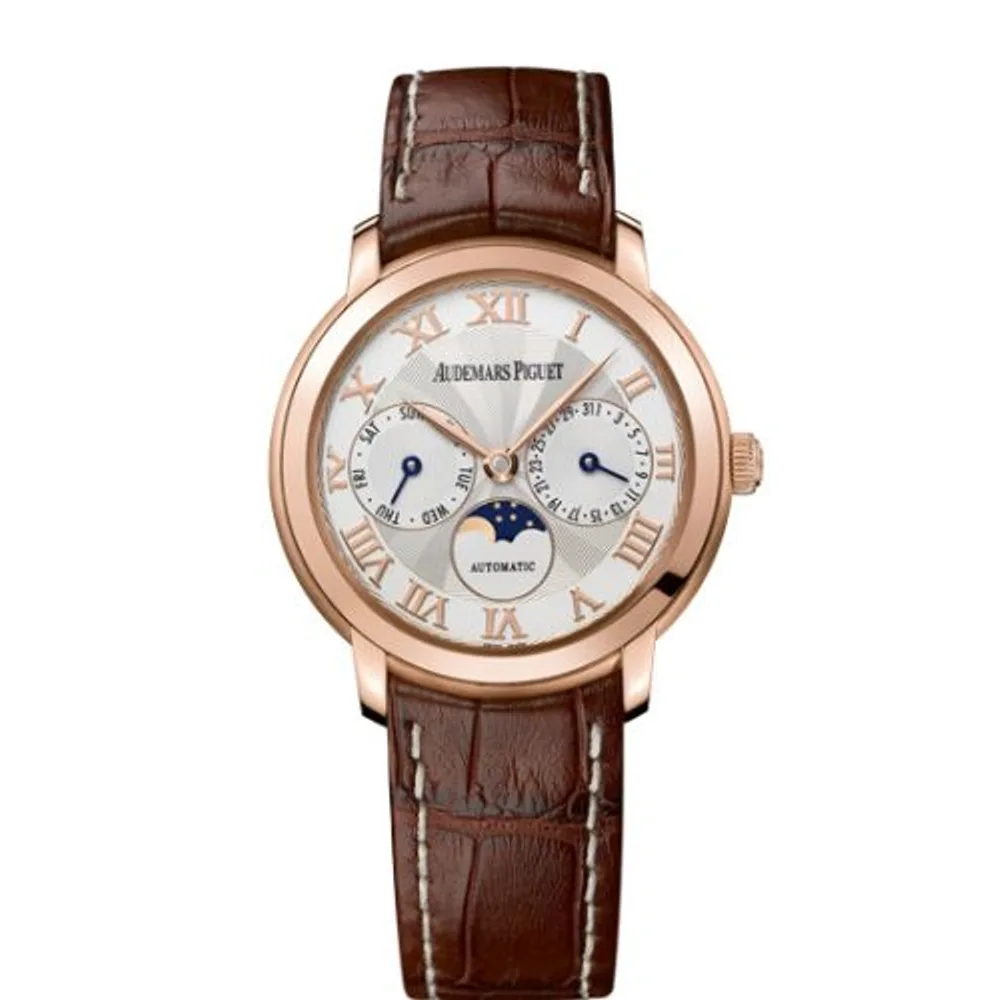 Audemars Piguet Jules Audemars Day & Date Pink Gold / Silver