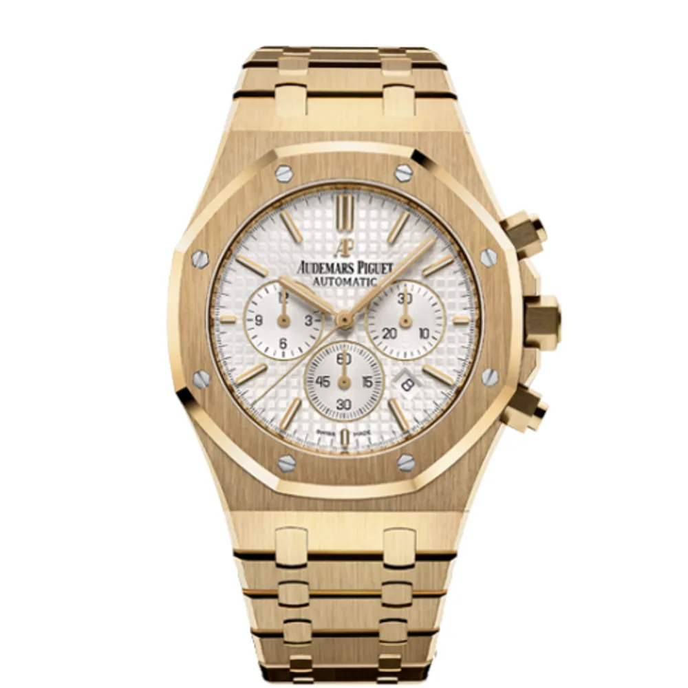 Audemars Piguet Royal Oak Chronograph 41 Yellow Gold / Silver