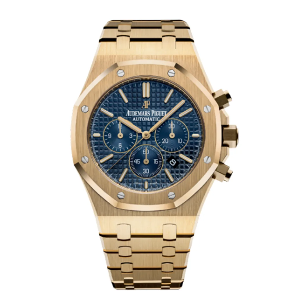 Audemars Piguet Royal Oak Chronograph 41 Yellow Gold / Blue