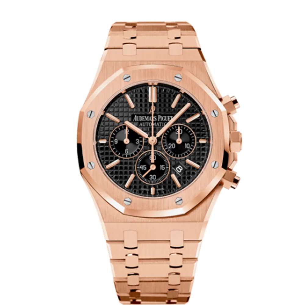 Audemars Piguet Royal Oak Chronograph 41 Pink Gold / Black