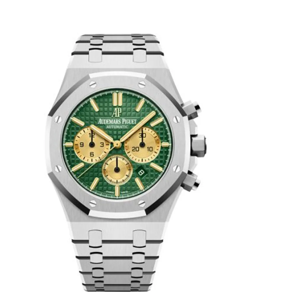 Audemars Piguet Royal Oak Chronograph 41 Platinum / The Hour Glass