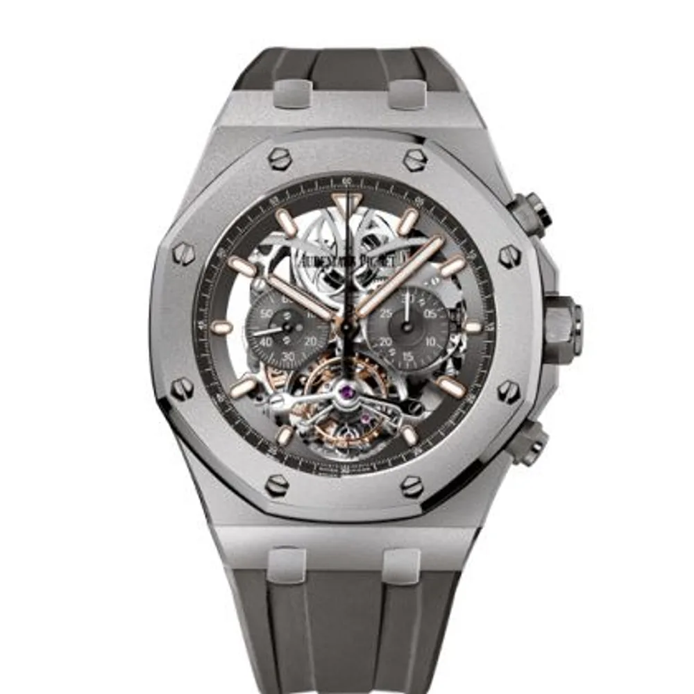 Audemars Piguet Royal Oak Tourbillon Chronograph Openworked Titanium / Boutique Edition