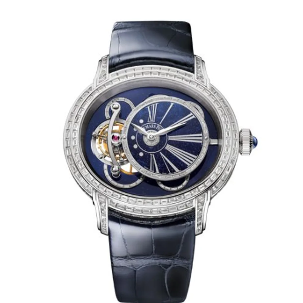 Audemars Piguet Millenary Tourbillon White Gold / Aventurine