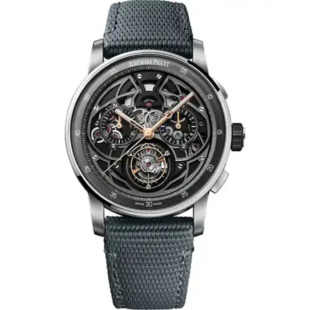 Audemars Piguet Code 11.59 Selfwinding Flying Tourbillon Chronograph, Black ceramic · 41 mm